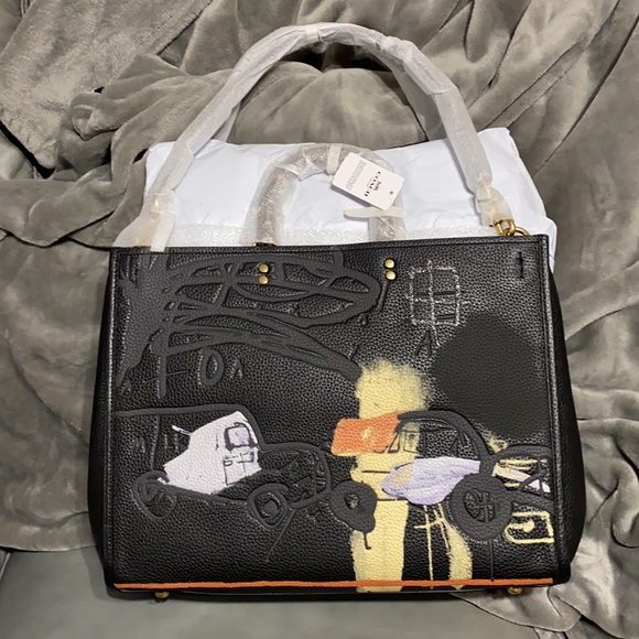 coach x jean michel basquiat rogue 39